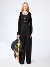 ROBE MIDI ASYMÉTRIQUE