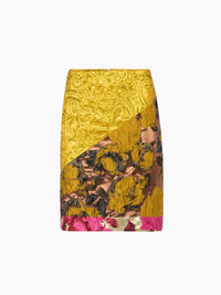 JUPE MIDI EN LAINE