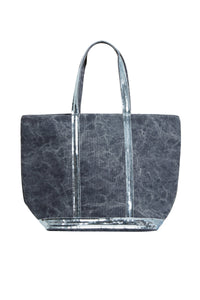 1 QTY RELIQUAT 105 // CHAMBRAY / Cabas L en Toile - CHAMBRAY
