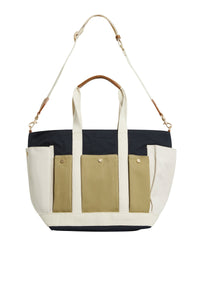 Cabas L multipoches en toile - Multico & Marine