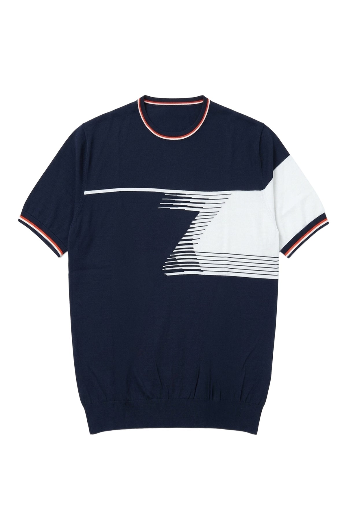 T-shirt à col rond et logo - No color