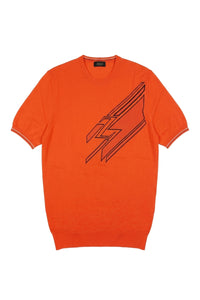 T-shirt à détails constrastés - No color