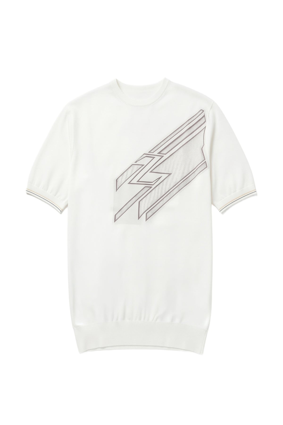 T-shirt à détails constrastés - No color