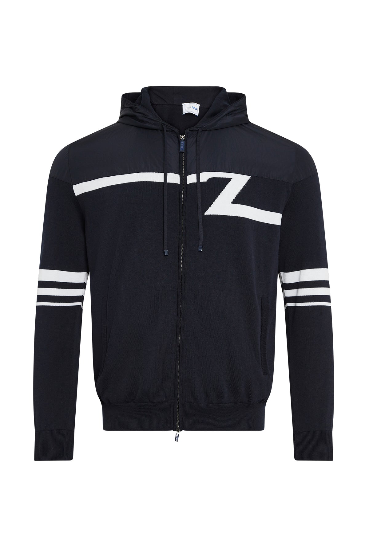 Sweat à capuche zippé - No color