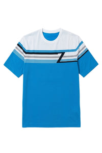 T-shirt à rayures et manches courtes - No color