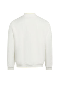 Veste bomber à rayures en lin - No color