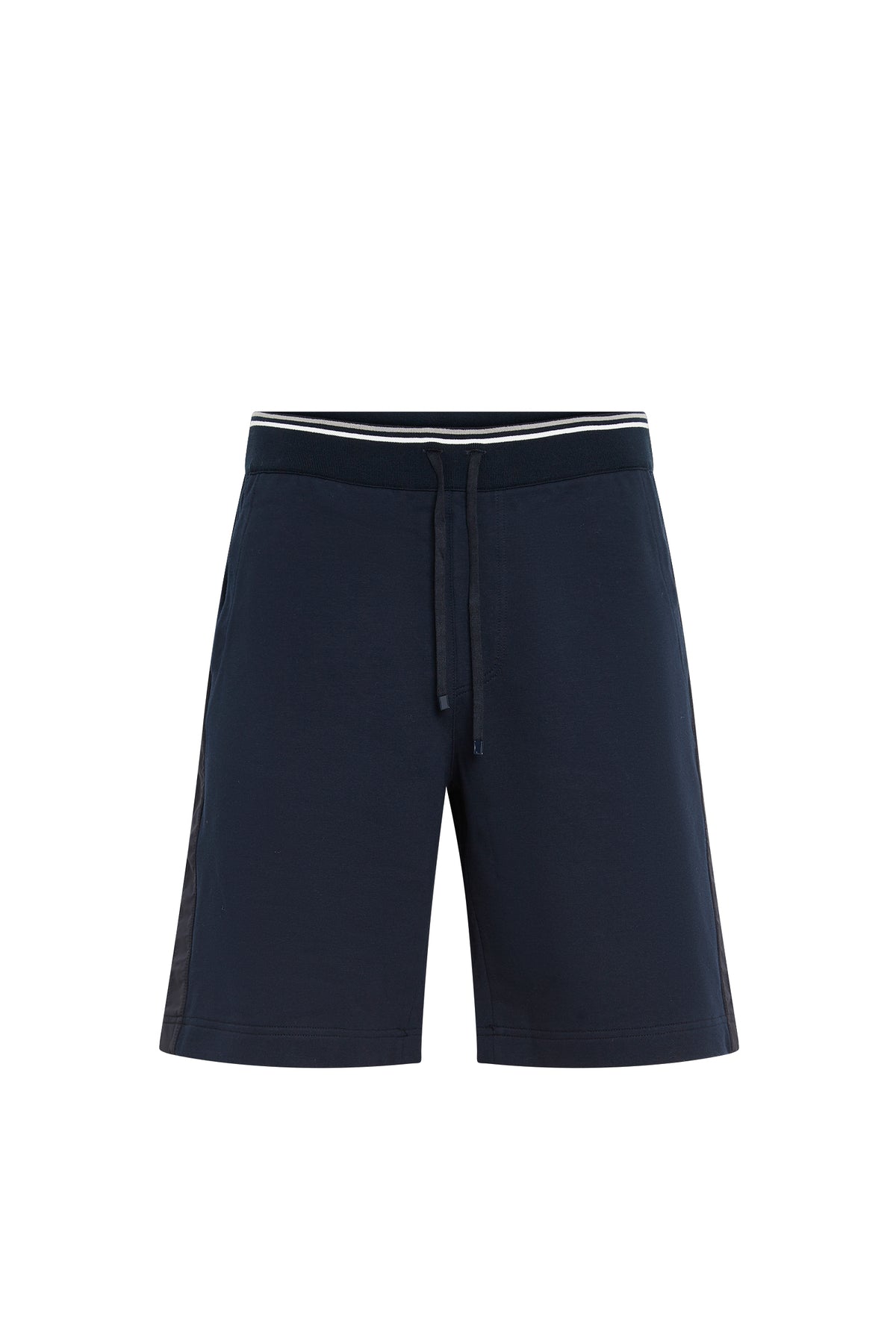 Short de survêtement à bandes en laine - No color