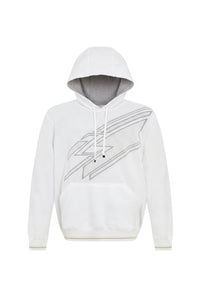 Sweat à capuche avec logo - Blanc