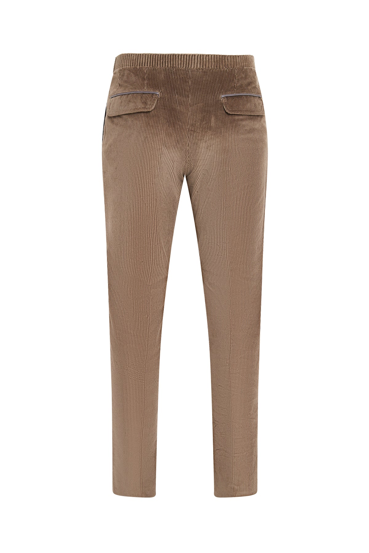 Pantalon en velours côtelé - Marron