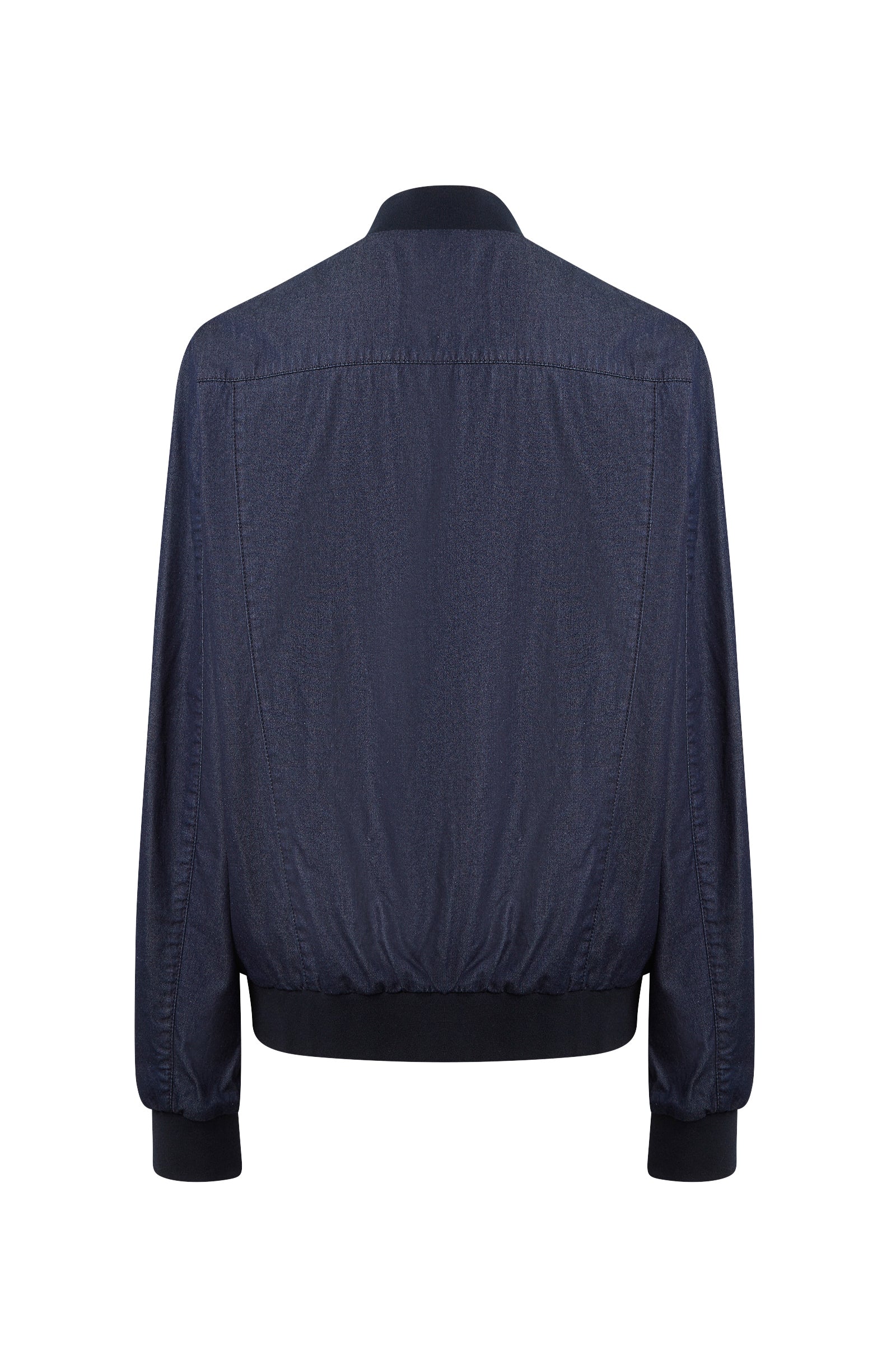 Bomber à chevrons contrastants - Blue
