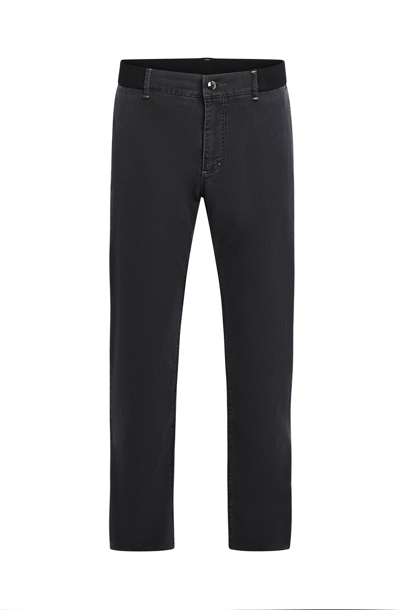 Pantalon tricoté en denim - Grey & Brown