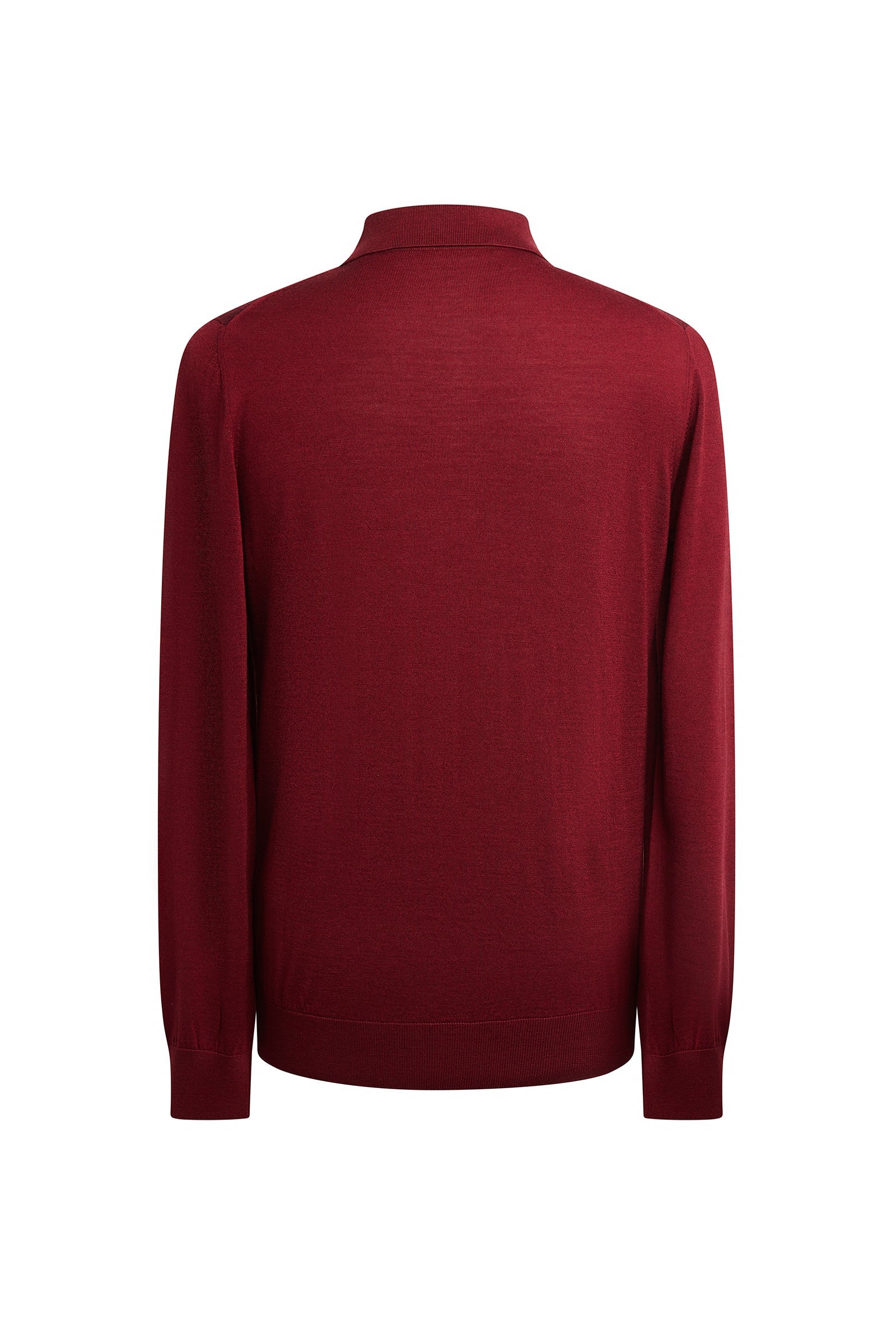 Pull à manches longues en laine - Rust