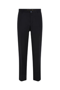 Pantalon de tailleur boutonné en laine - No color