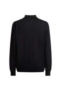 Gilet à zip en laine - Black