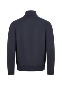Cardigan à col montant en laine - No color