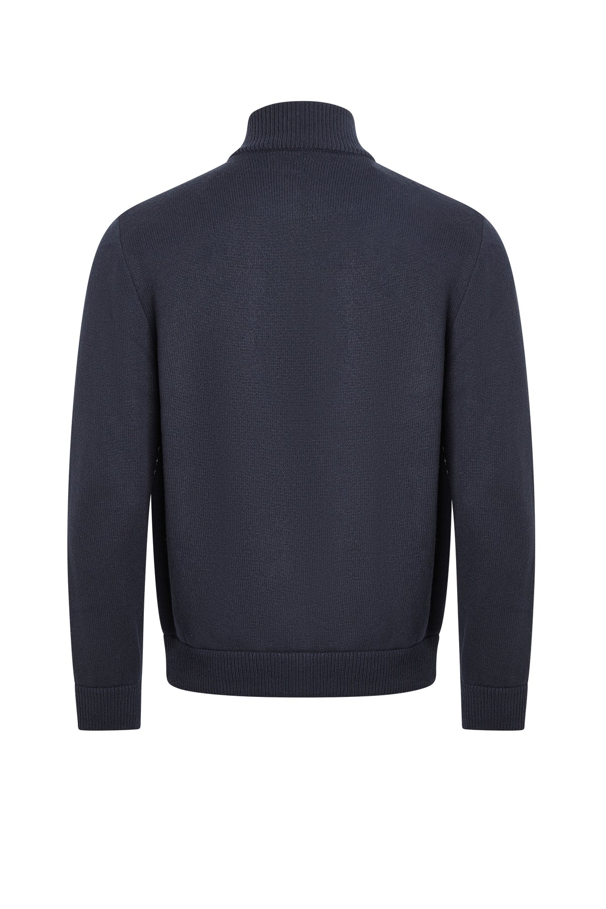 Cardigan à col montant en laine - No color