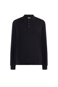 Pull à manches longues en laine - Dark Navy