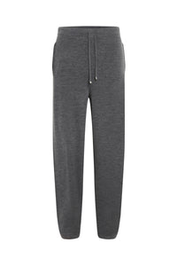 Pantalon de survêtement à bandes en laine en cachemire - No color
