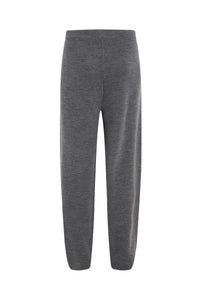 Pantalon de survêtement à bandes en laine en cachemire - No color