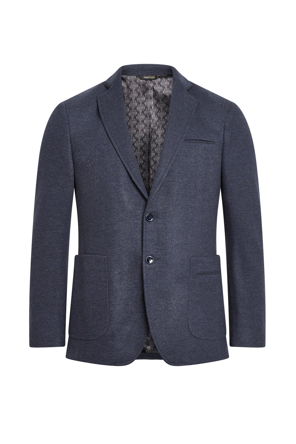 Pantalon de tailleur boutonné en cachemire - No color