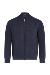 Gilet à motif ton sur ton en soie - No color