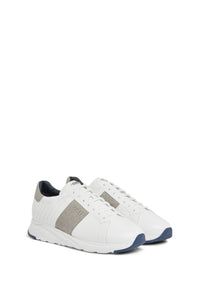 Sneakers en cuir précieux - Blanc