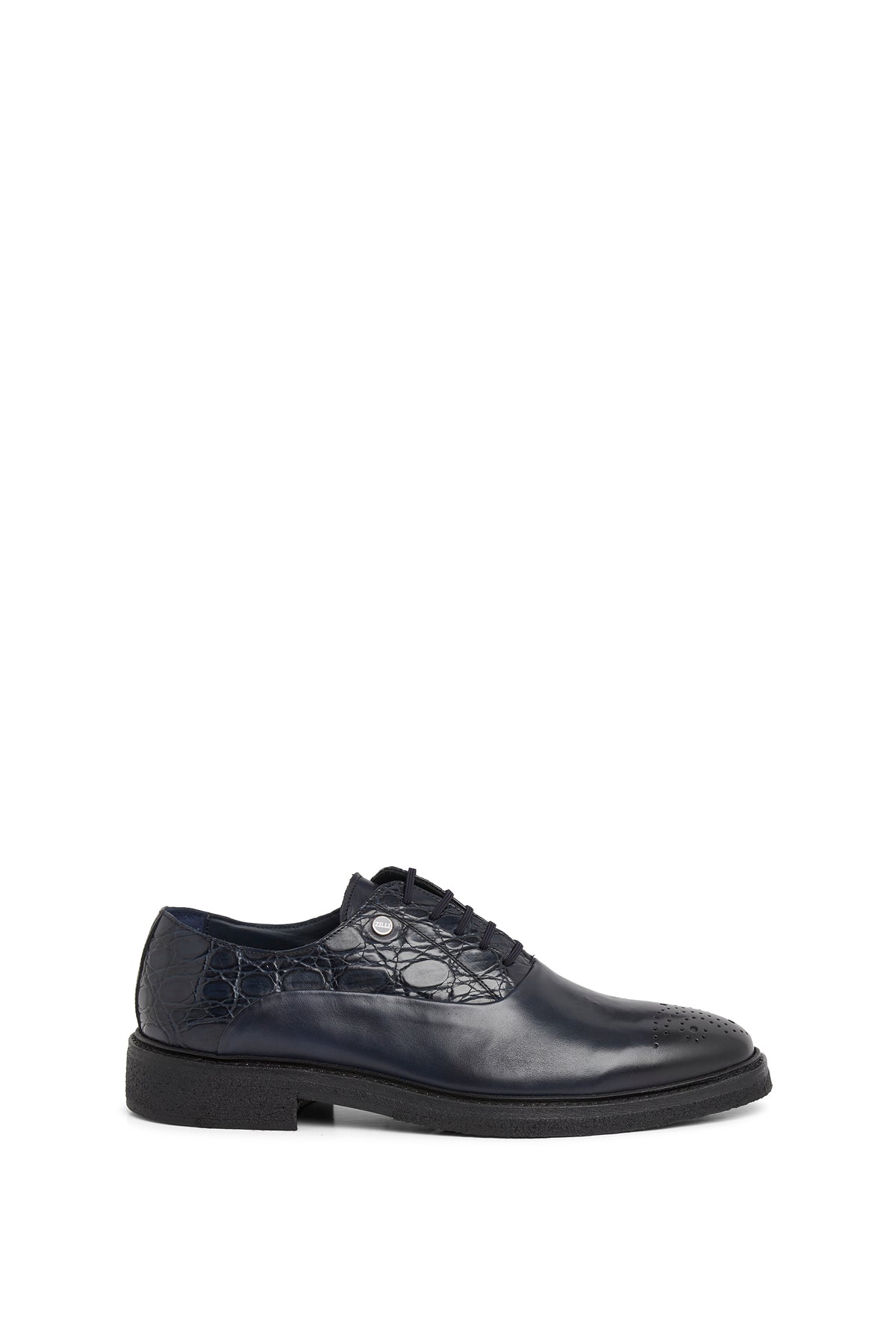 Chaussures en cuir précieux - No color