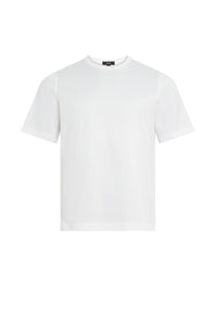 T-shirt à col rond et manches courtes - White
