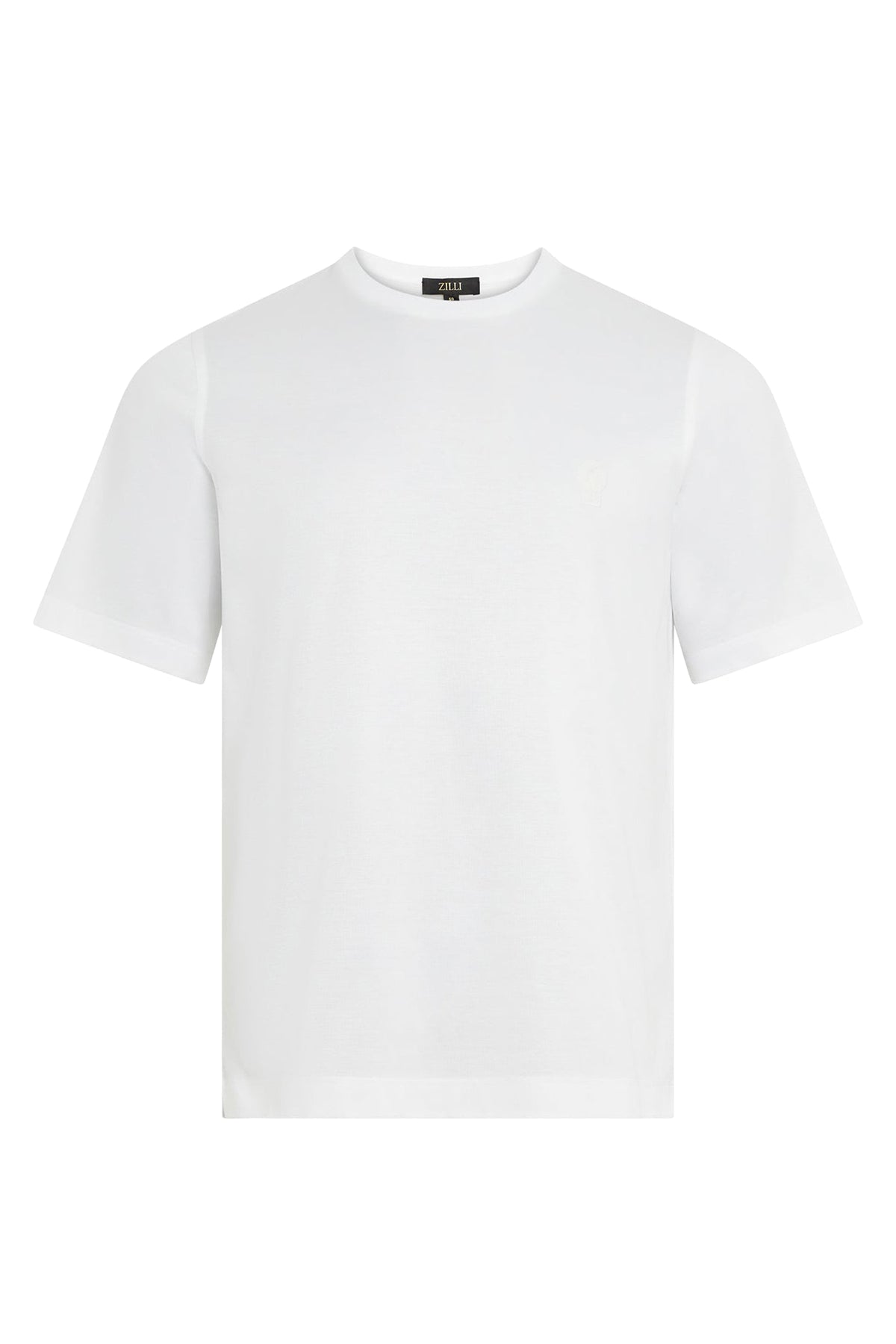 T-shirt à col rond et manches courtes - White
