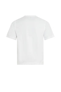 T-shirt à col rond et manches courtes - White