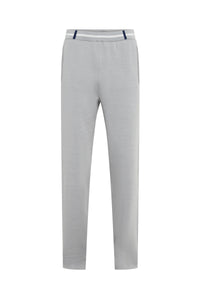 Pull à col montant zippé en cuir précieux - No color