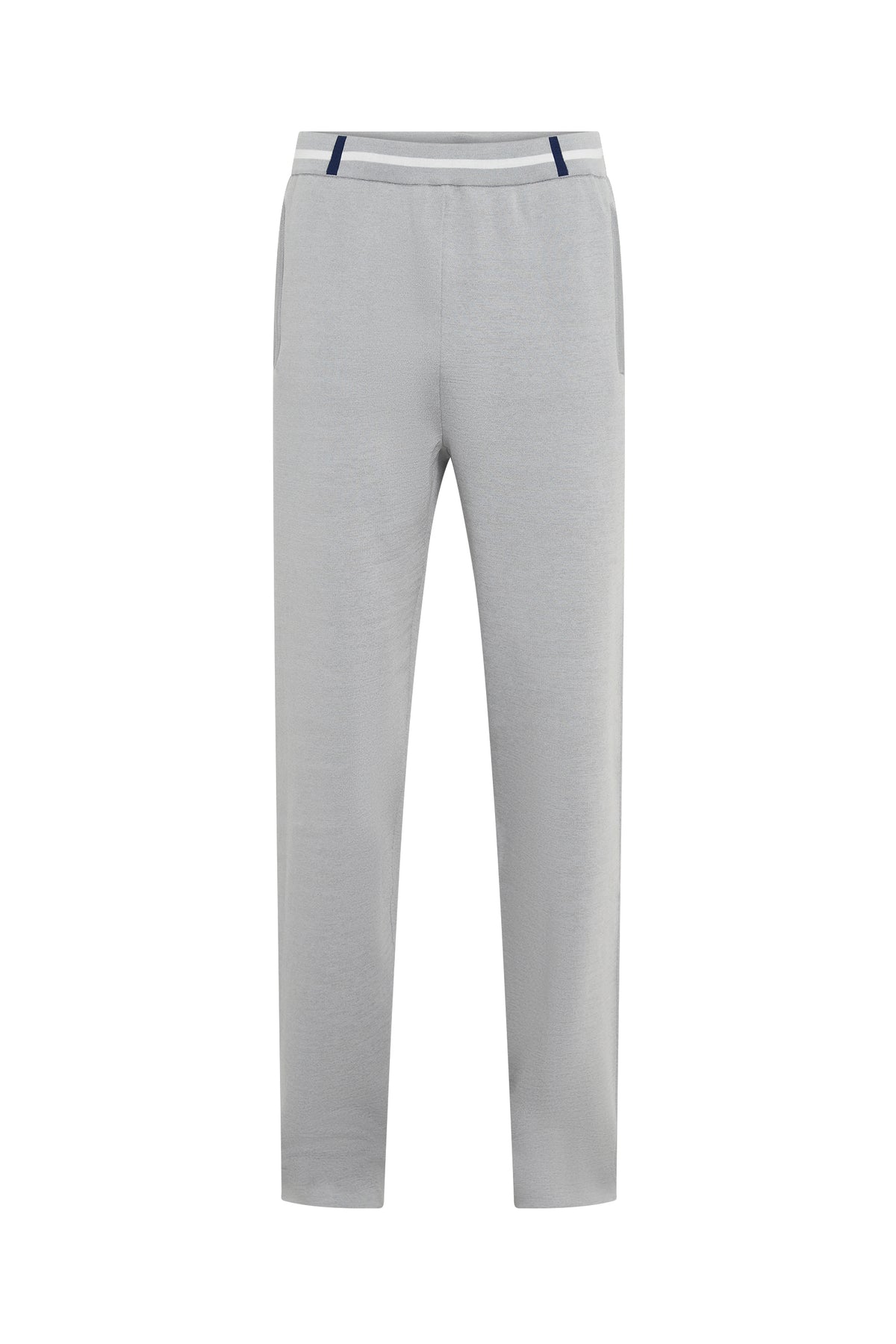 Pull à col montant zippé en cuir précieux - No color