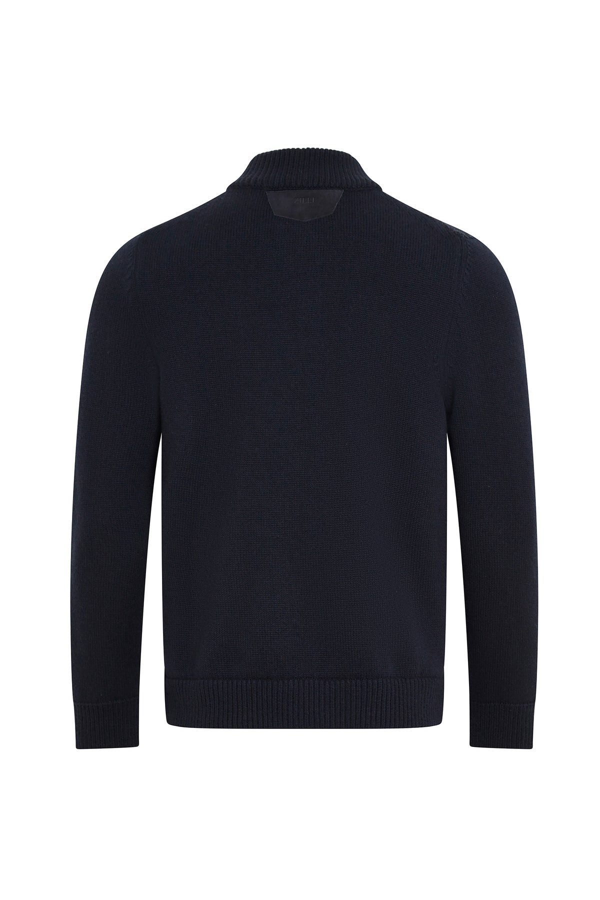 Cardigan à motifs en cachemire - Dark Navy