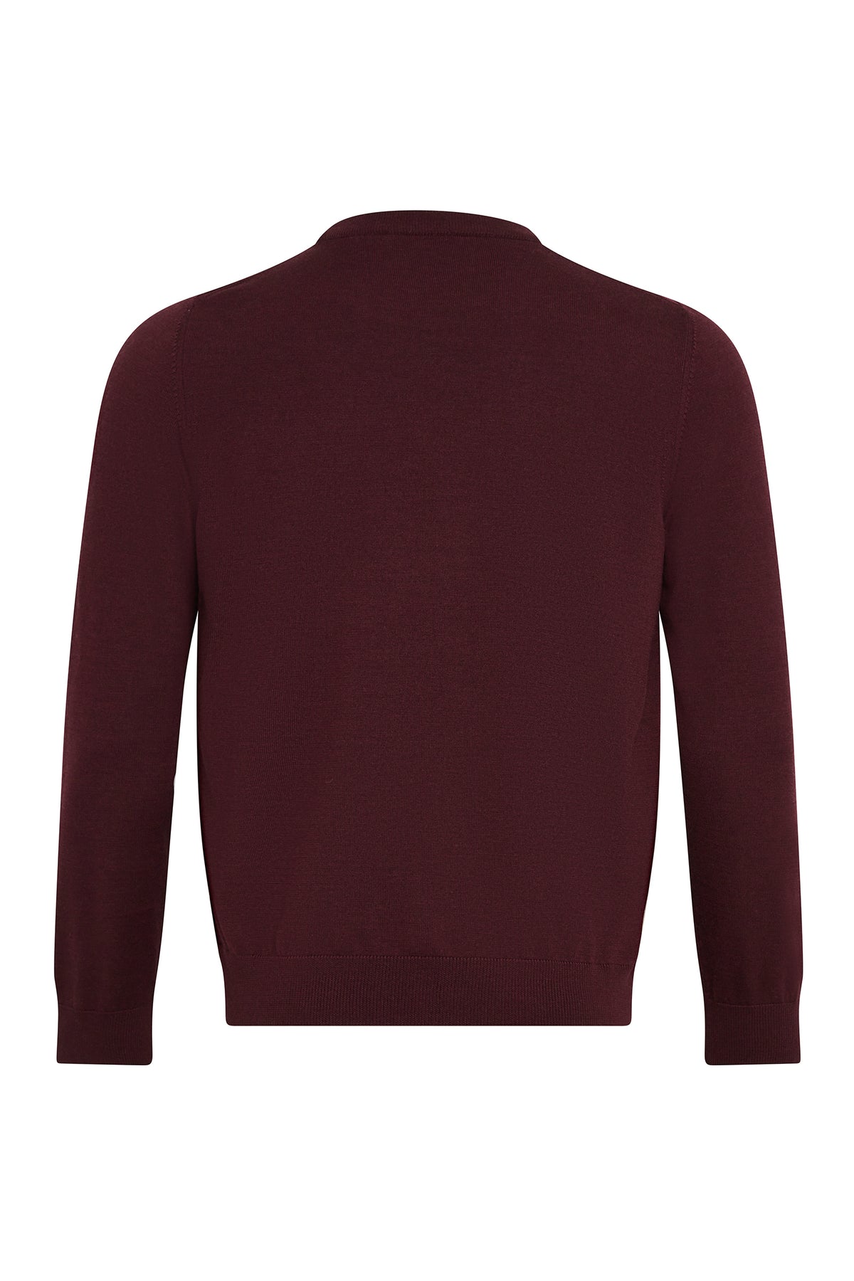 Pull à col rond à manches longues en laine - Ruby