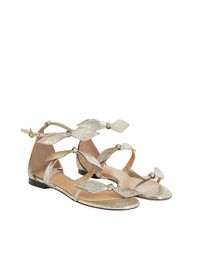 Grey Glitter SANDALS - Grey Glitter