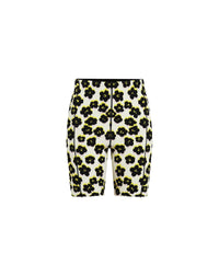 Short cycliste à fleurs - Multicolore