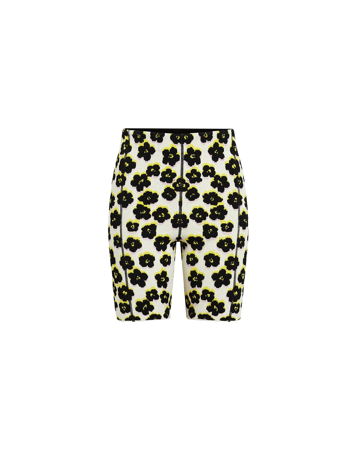 Short cycliste à fleurs - Multicolore