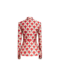 ZZNO STOCK ROUGE/NOIR SS BLAZER