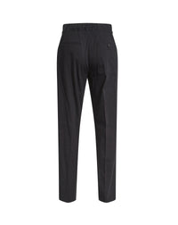 Pantalon avec ceinture élastique - Noir