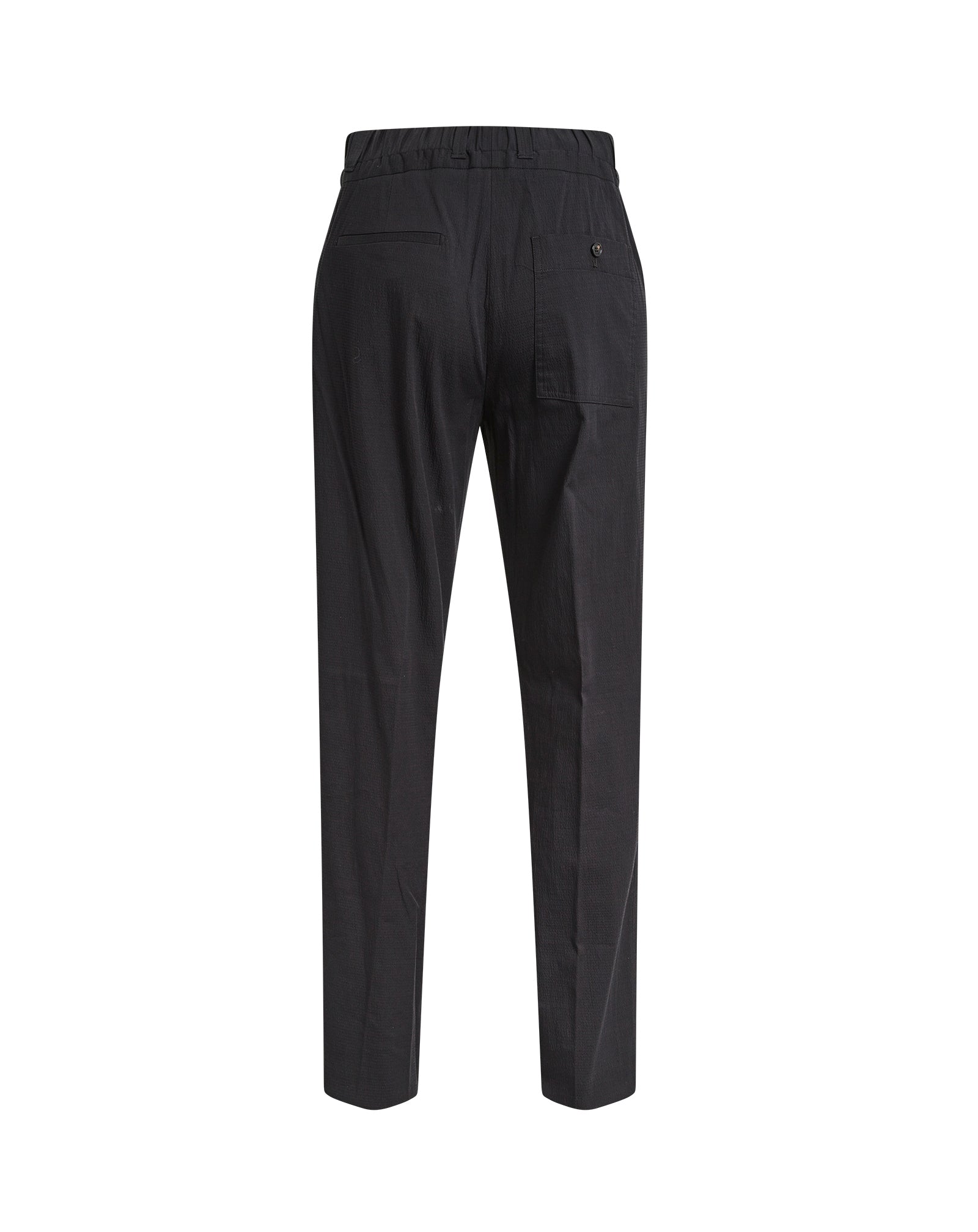 Pantalon avec ceinture élastique - Noir