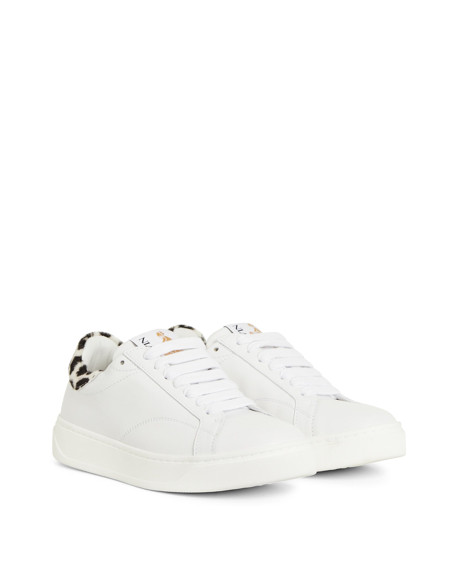 Sneakers Ddb0 en cuir - Blanc & Noir