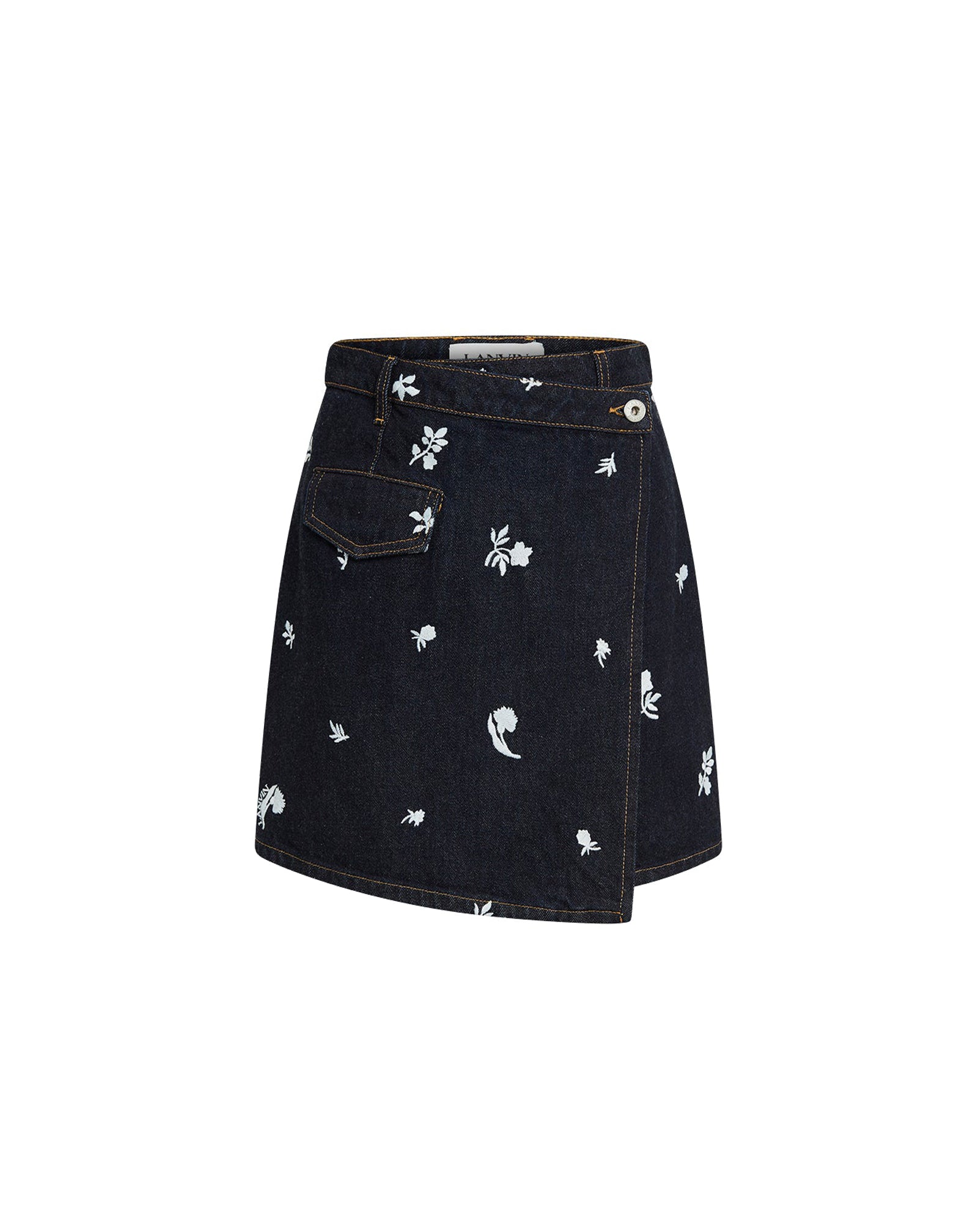 Jupe en denim courte - Bleu Marine