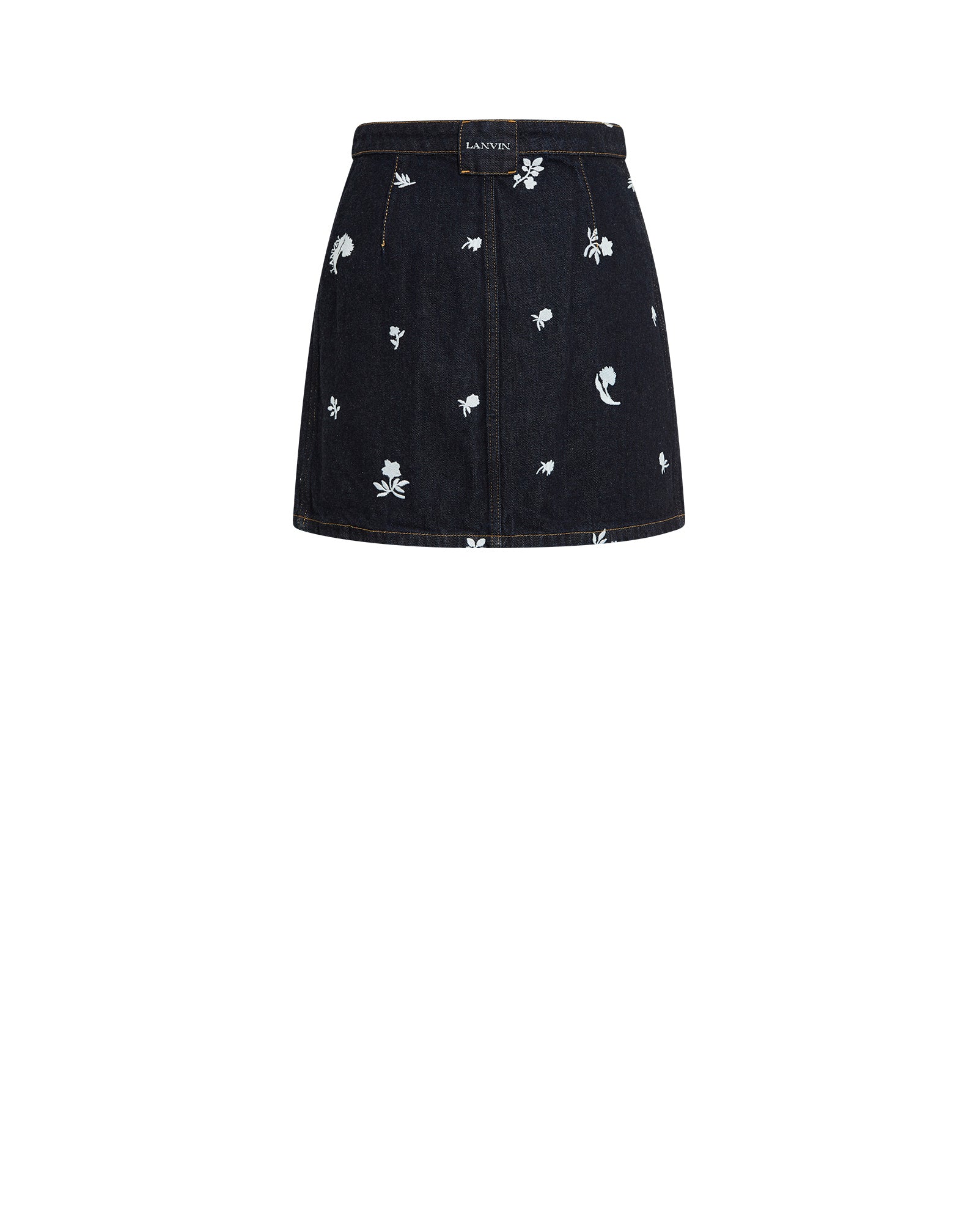 Jupe en denim courte - Bleu Marine