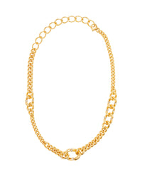 Ceinture sequence chaine - Or & argent