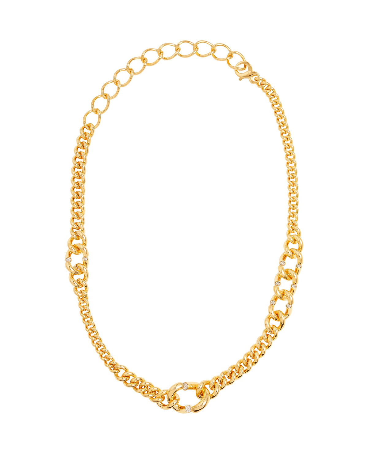 Ceinture sequence chaine - Or & argent