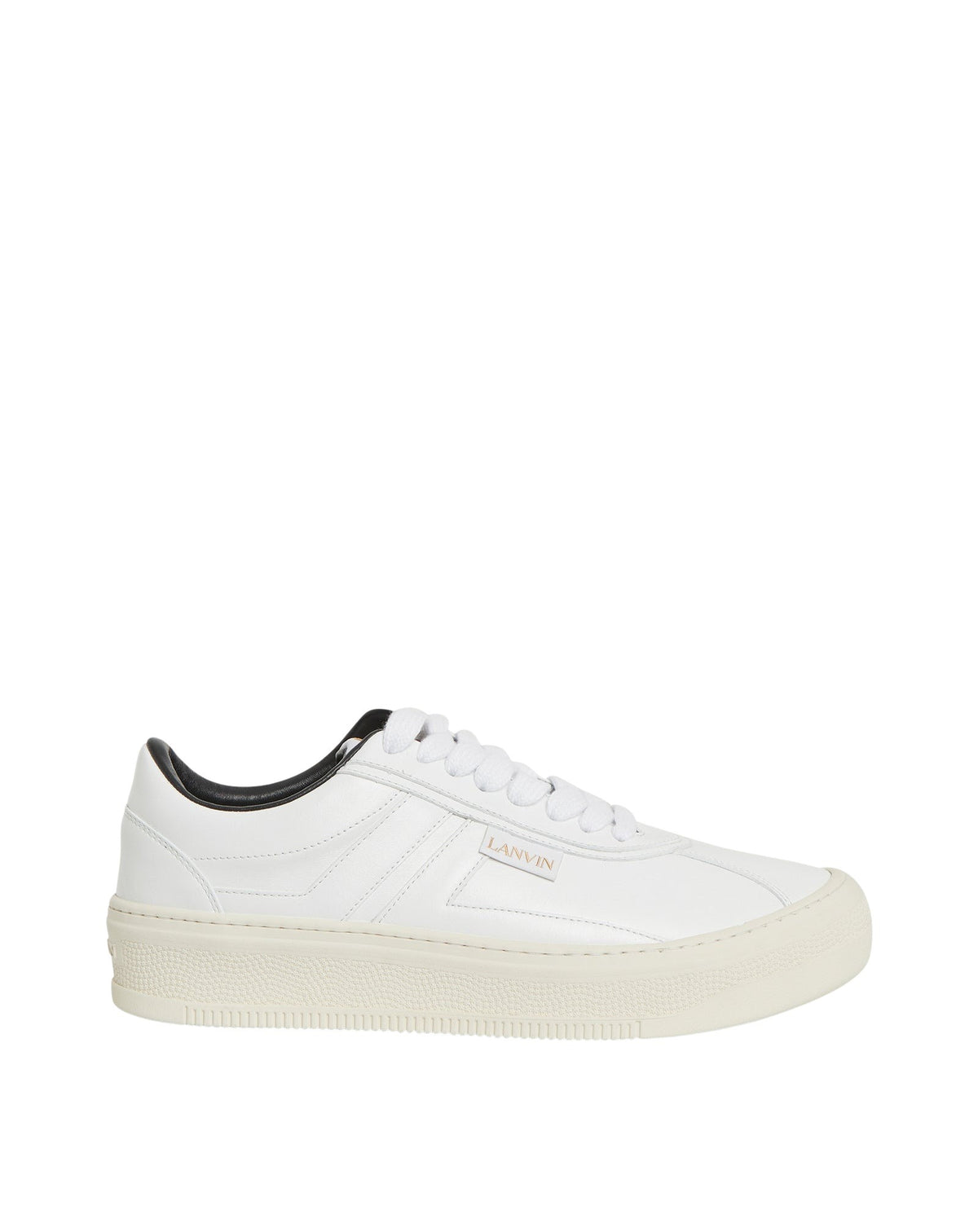 Baskets Cash en cuir - Blanc