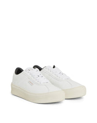 Baskets Cash en cuir - Blanc