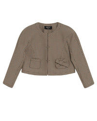 CARAMEL / MARINE VESTE