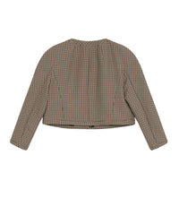 CARAMEL / MARINE VESTE