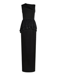 ZZSHOOTING NOIR ROBE LONGUE